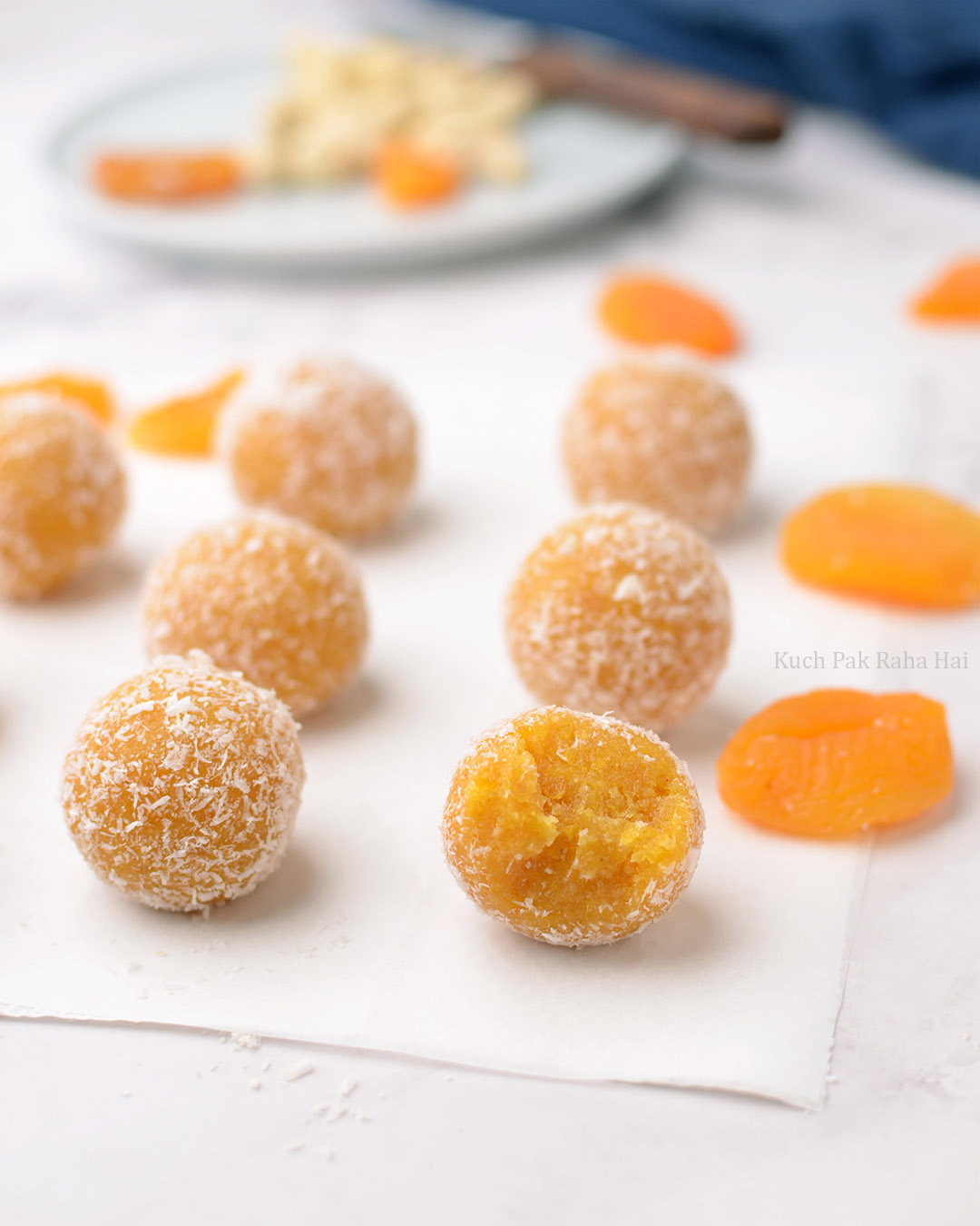 Healthy Apricot Bliss Balls