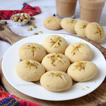 Nankhatai Recipe Indian Cookies