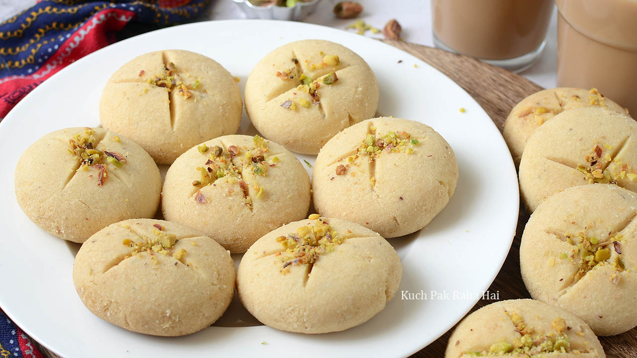 Nankhatai Recipe Indian Cookies.