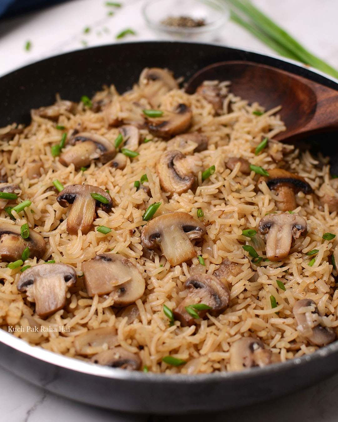 One Pot Mushroom Rice Recipe
