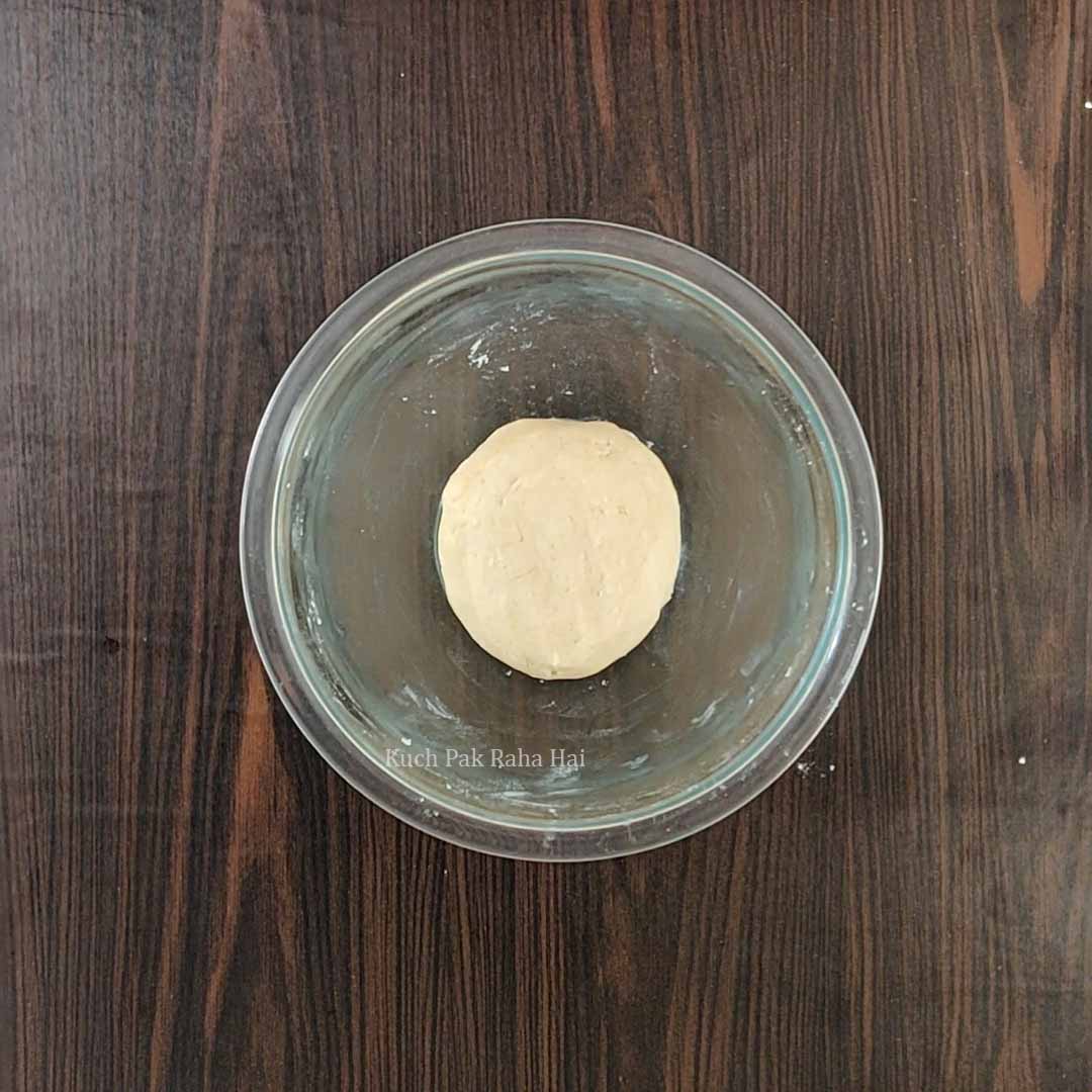 Preparing Thumbprint Cookies Dough.