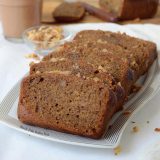 Eggless Date Cake with Walnuts