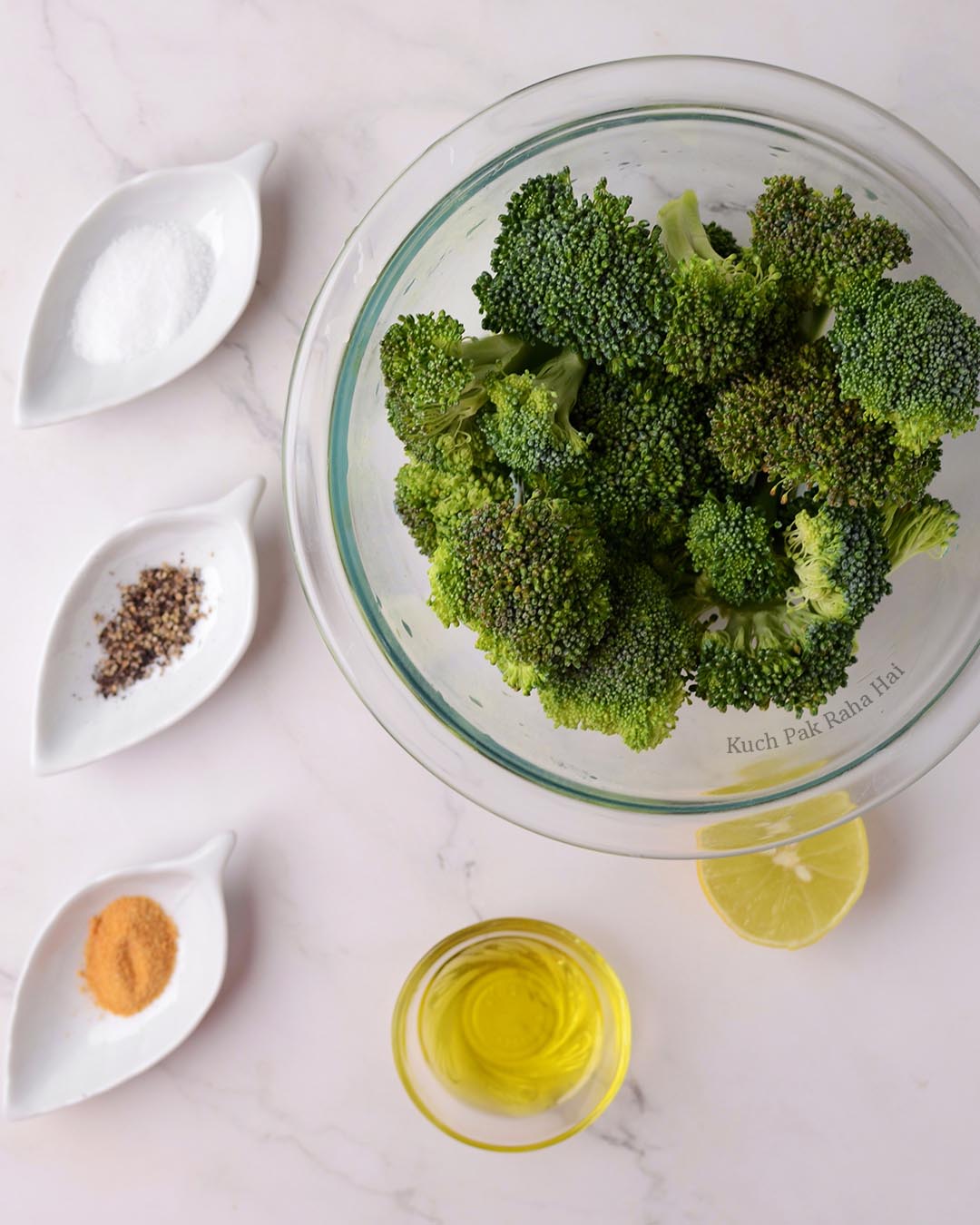 Air Fryer Broccoli Ingredients