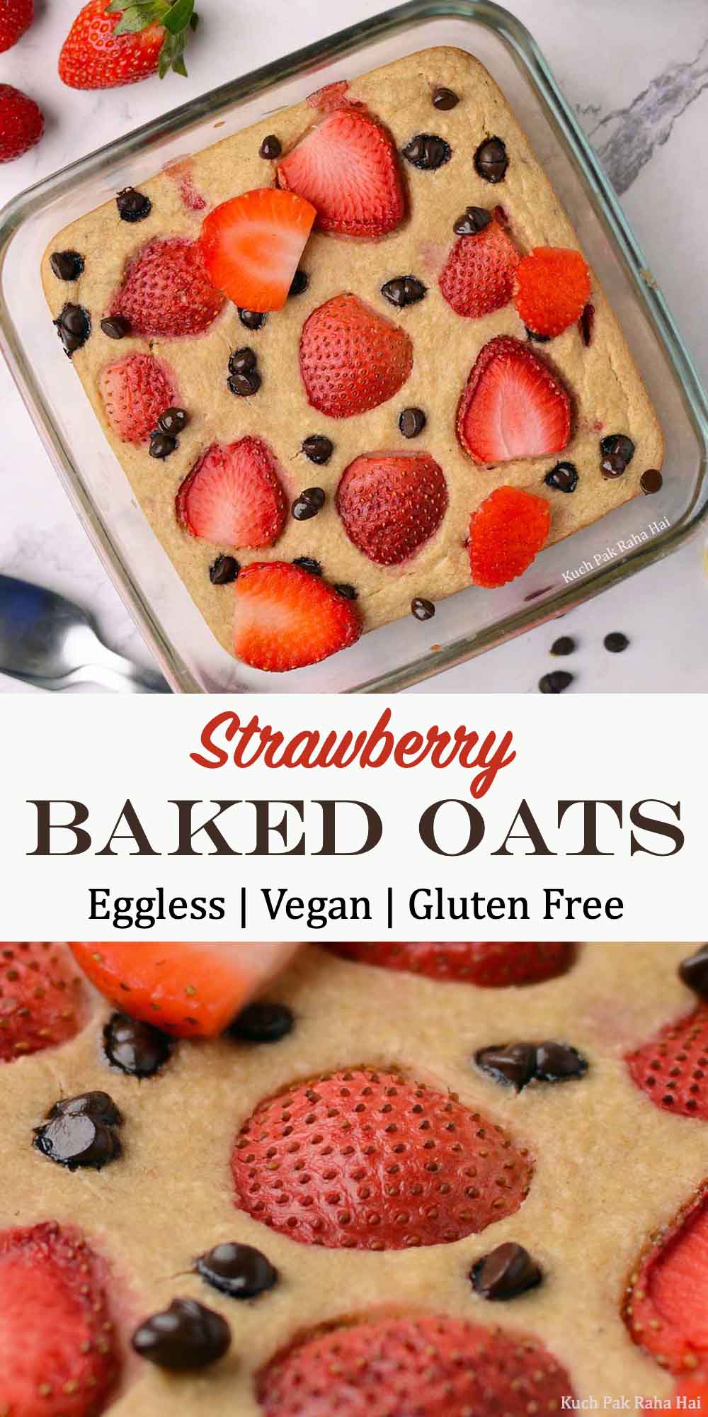 Tiktok Baked Oats without eggs