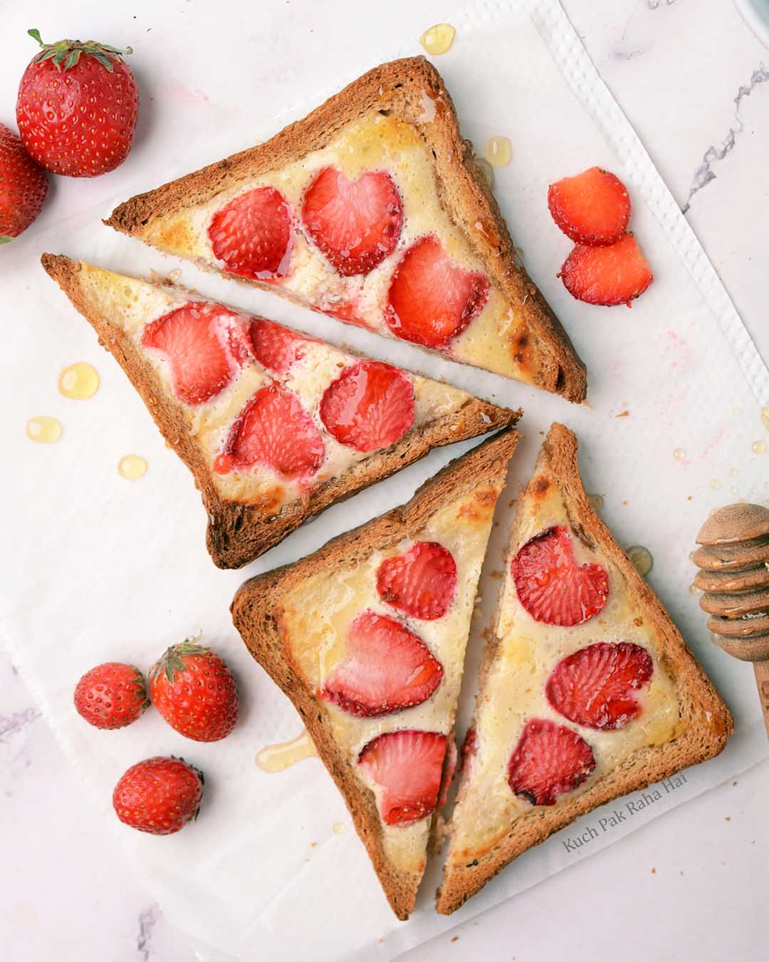 Custard Yogurt Toast without eggs