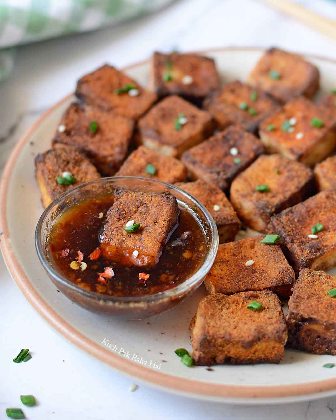 Air Fryer Crispy Tofu