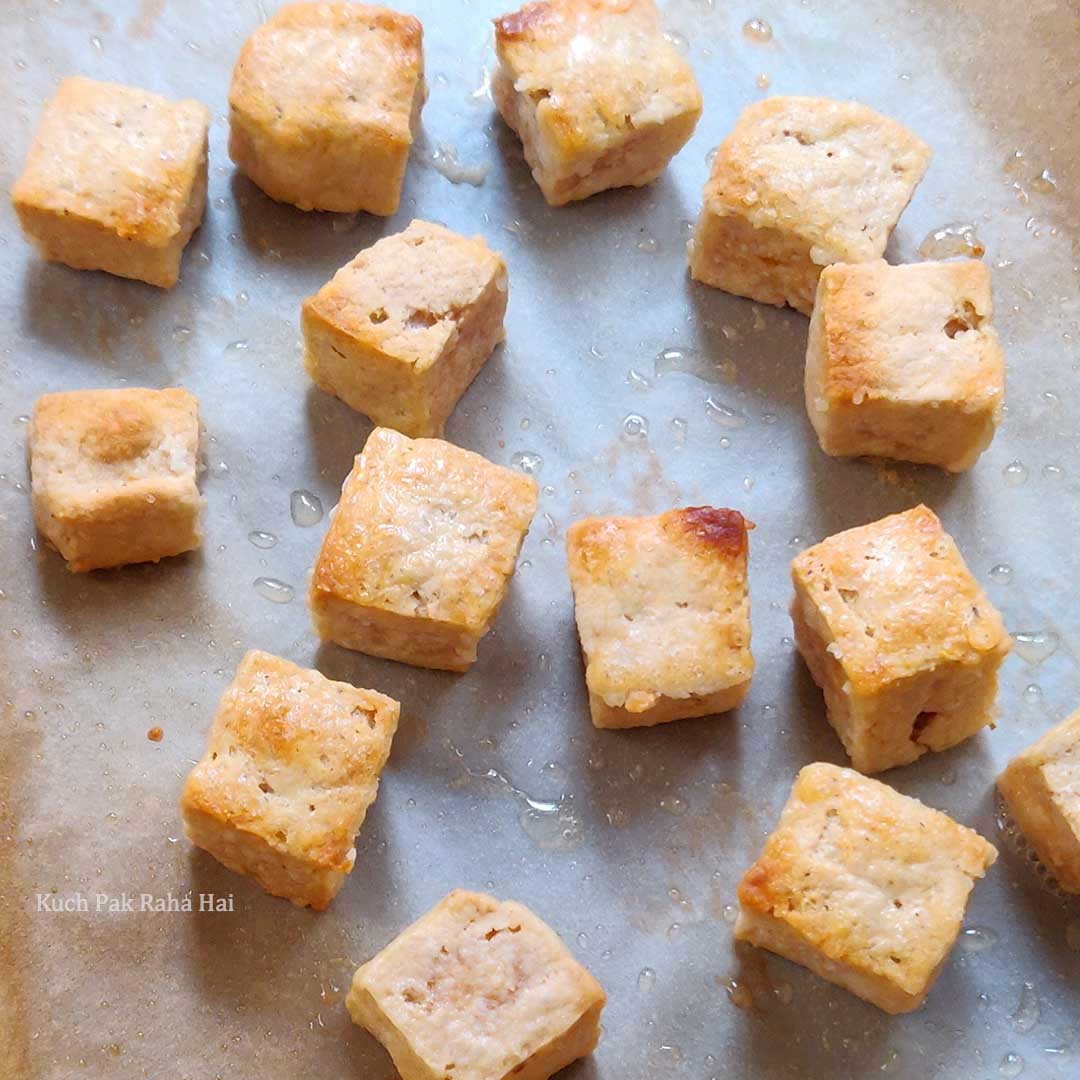 Crispy Baked Tofu.