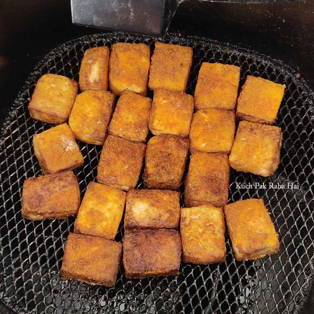 Crispy Tofu in air fryer