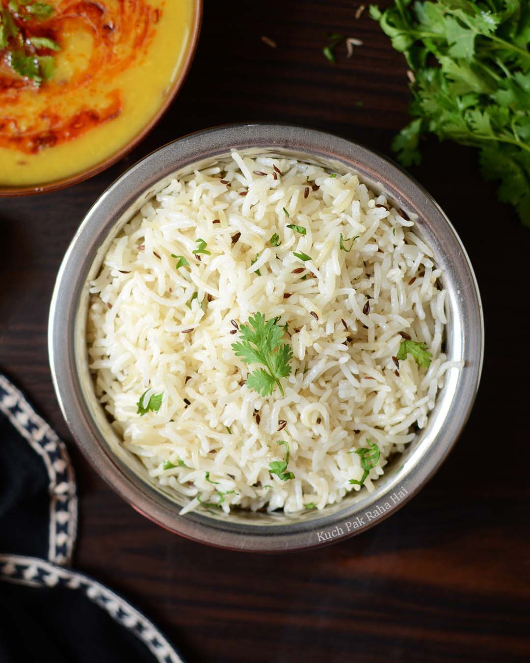 Jeera Rice or Cumin basmati rice.