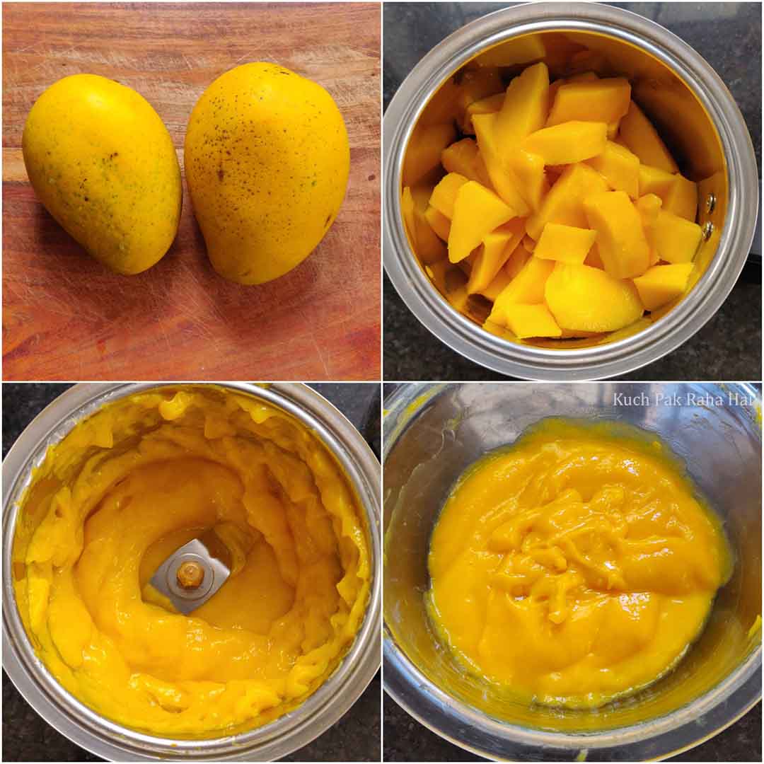 How to make mango puree