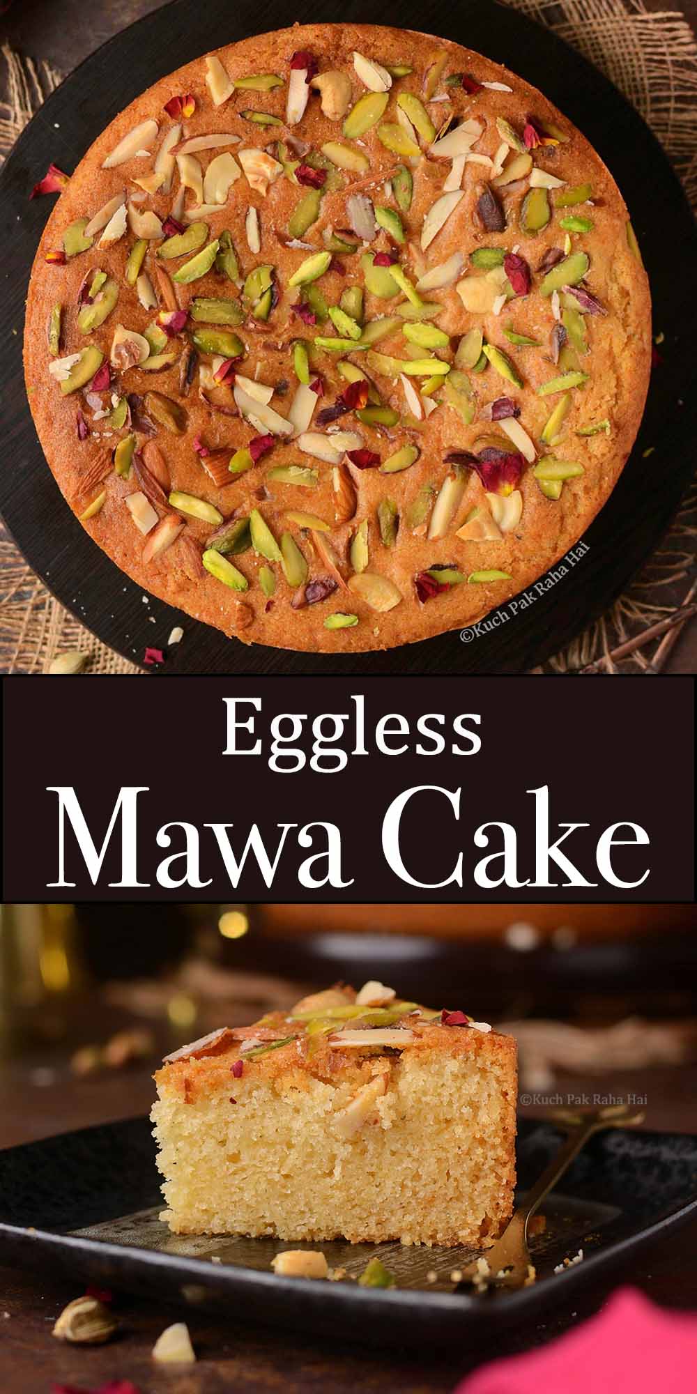 Eggless Mawa Cake Recipe Diwali Special