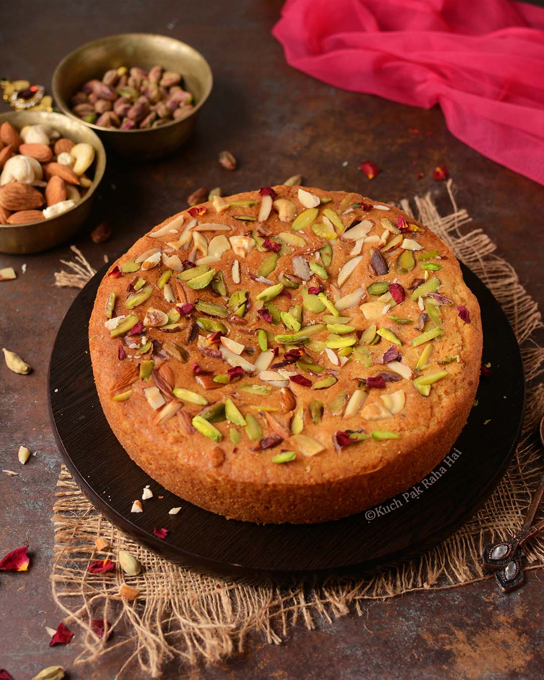 Parsi Style Mawa Cake Recipe