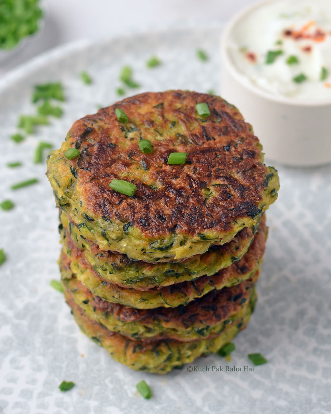 Vegan Zucchini Fritters Recipe