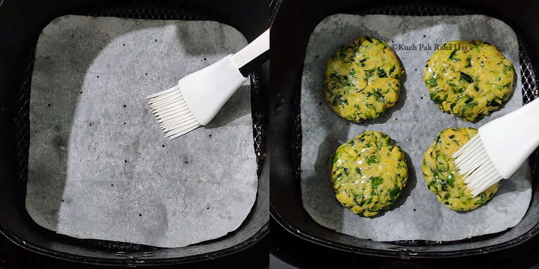 How to make zucchini fritters in air fryer.