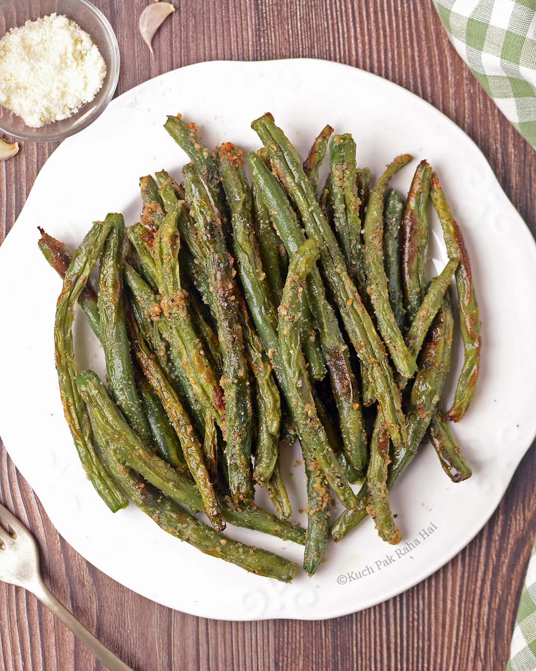 Air Fryer Green Beans Recipe.