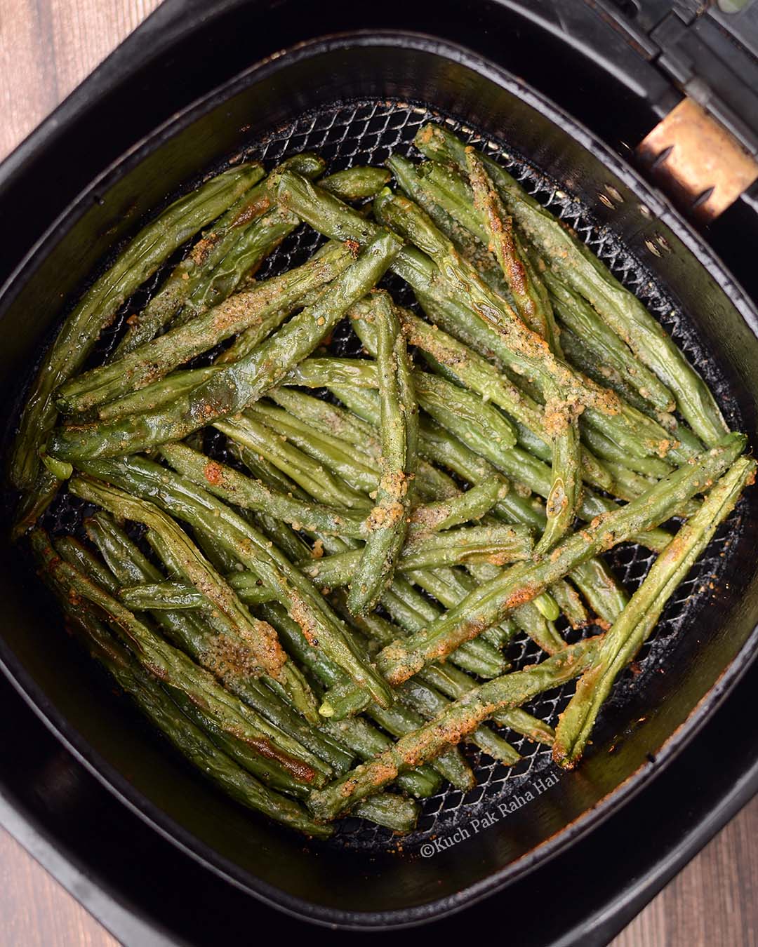 Air fryer string beans recipe