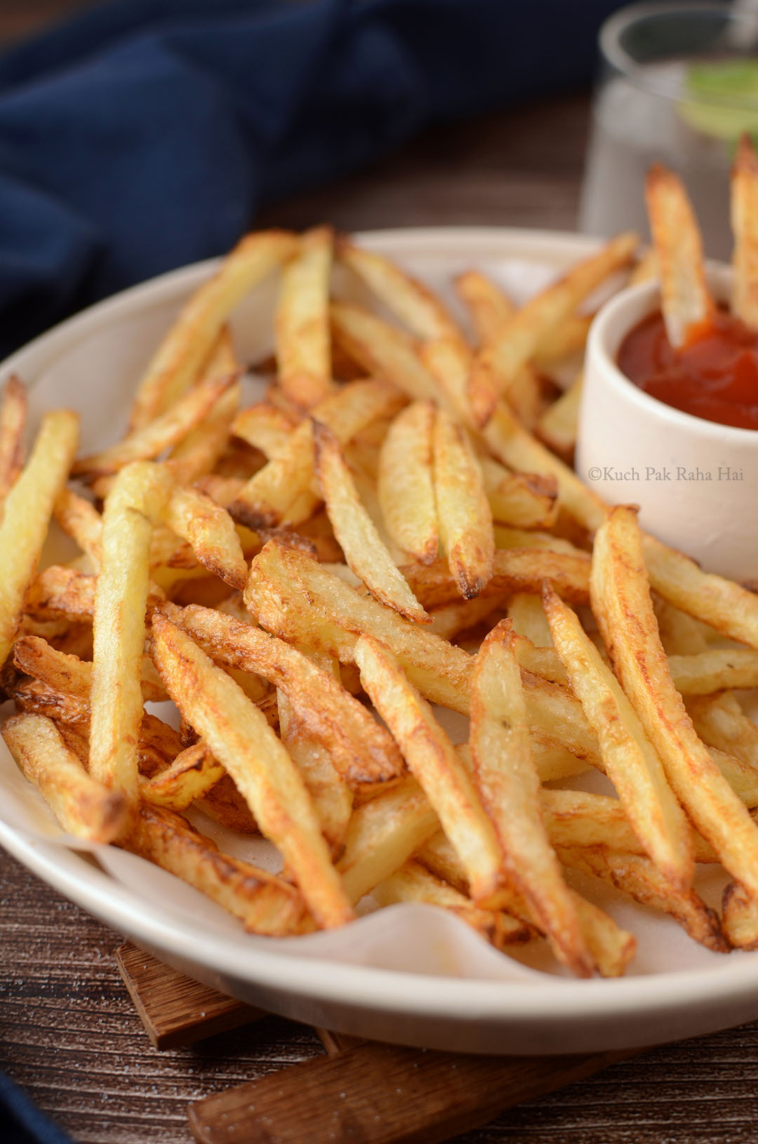 How to make crispy french fries in air fryer.