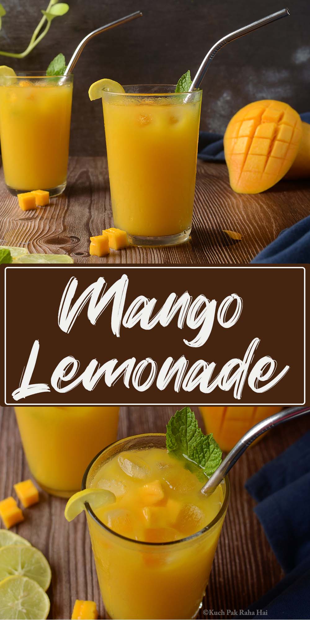 Mango Lemonade Refresher.