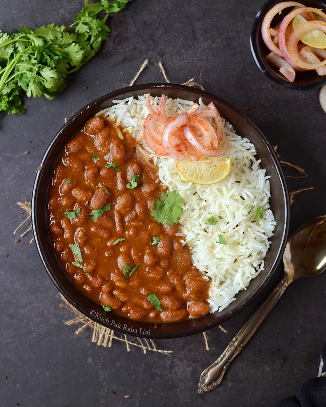 Rajma chawal recipe.