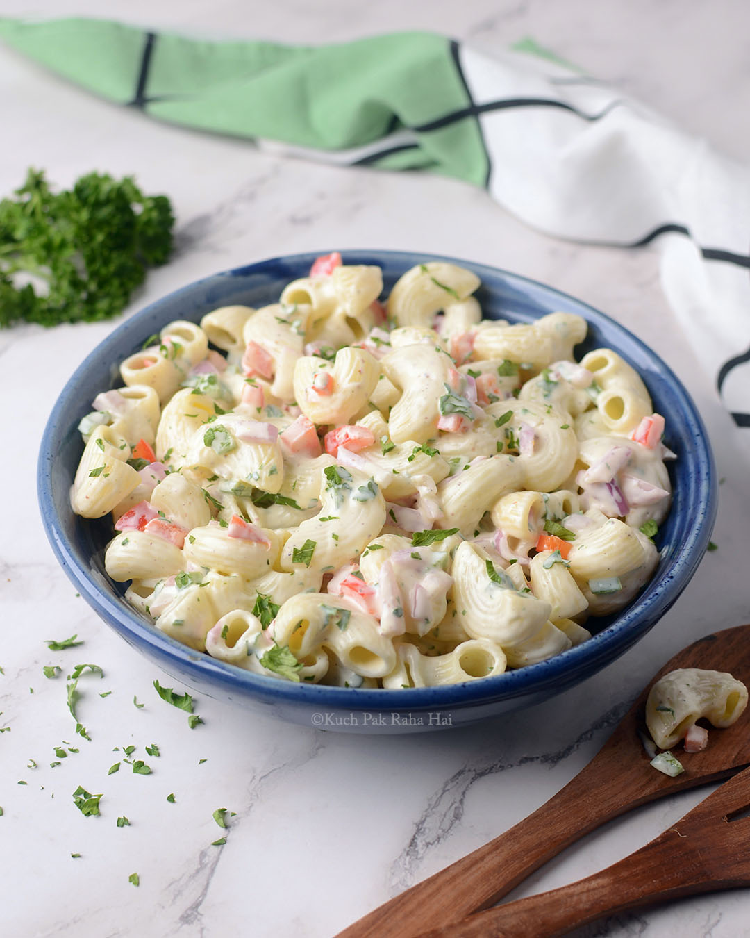 Macaroni salad no egg no mayo