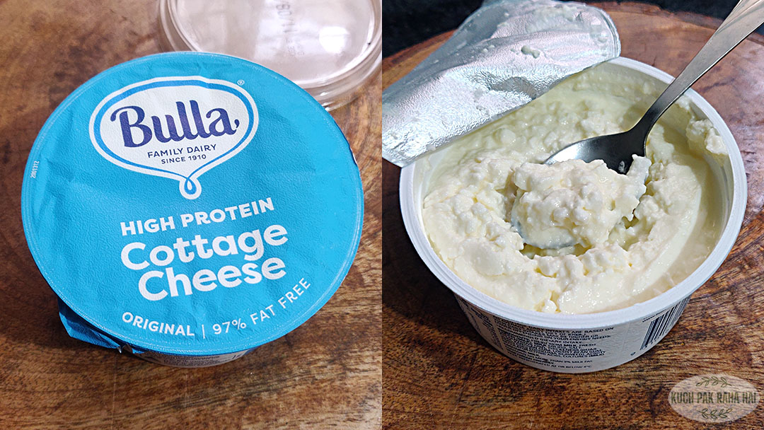 Bulla Cottage Cheese used for pasta sauce.