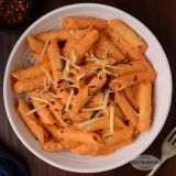 Cottage cheese pasta sauce recipe.