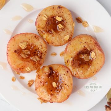 Peaches in air fryer recipe.