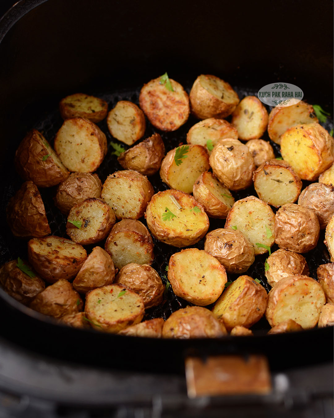 Air fryer baby potatoes.