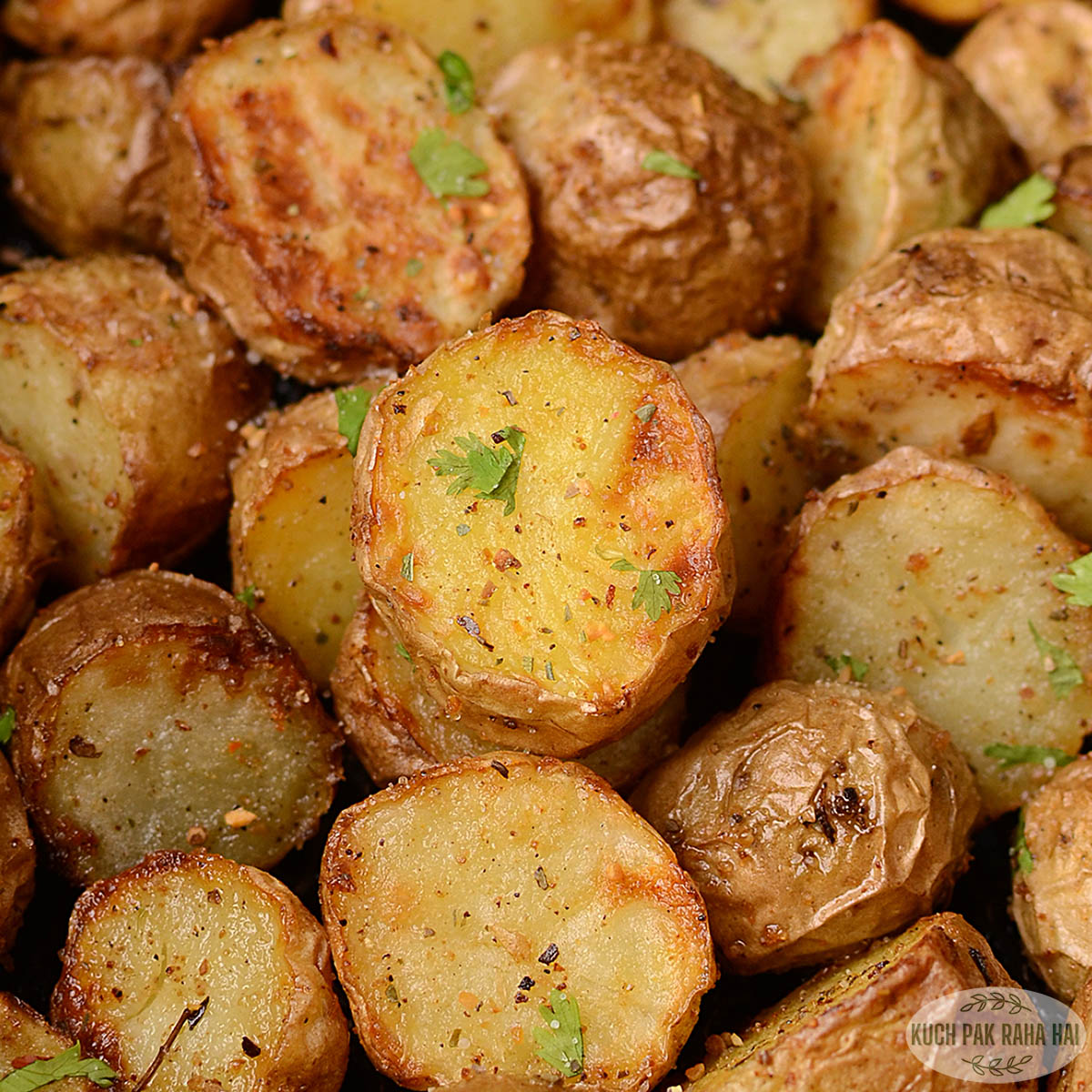 Air fryer mini potatoes.