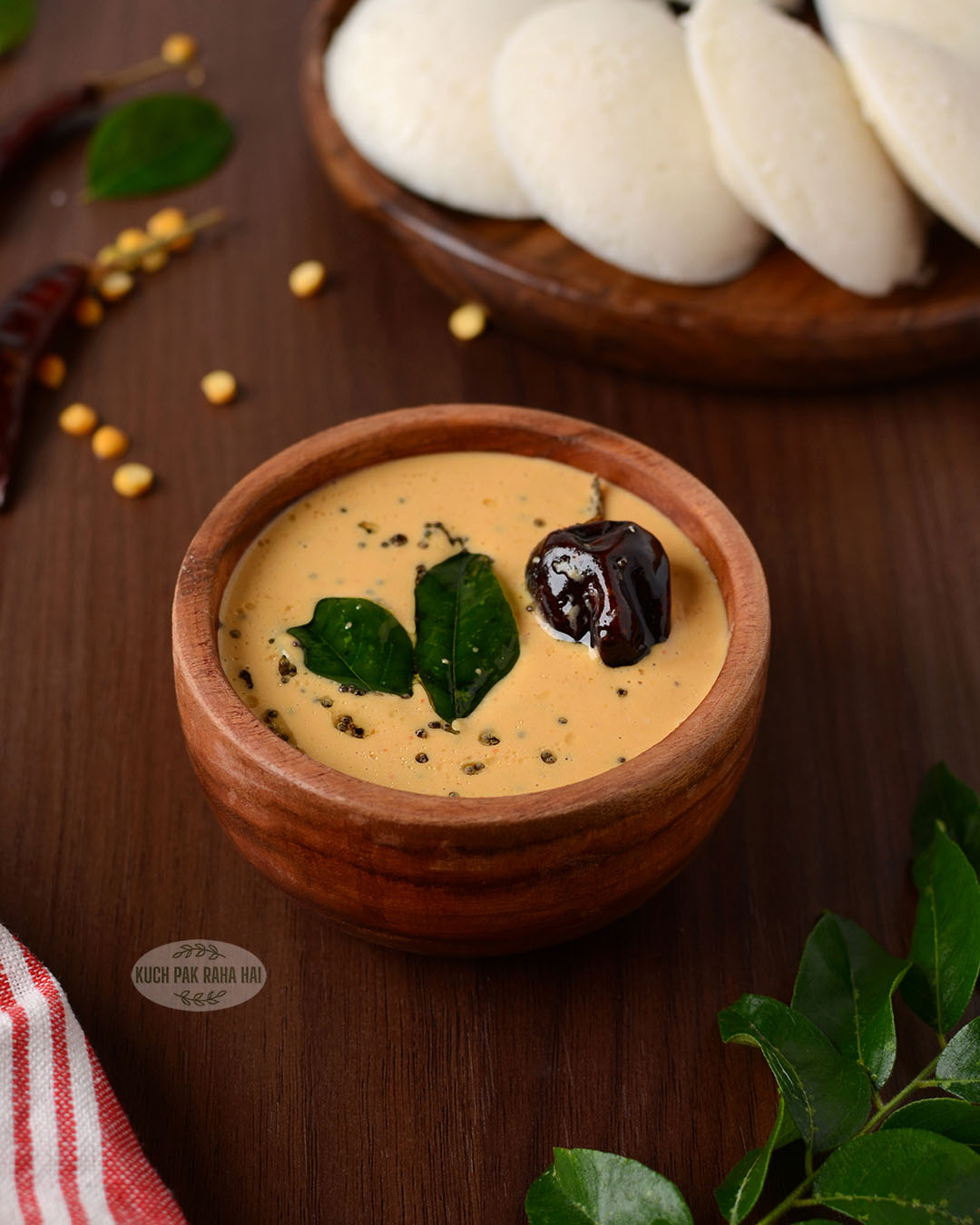 Chana dal chutney for dosa.