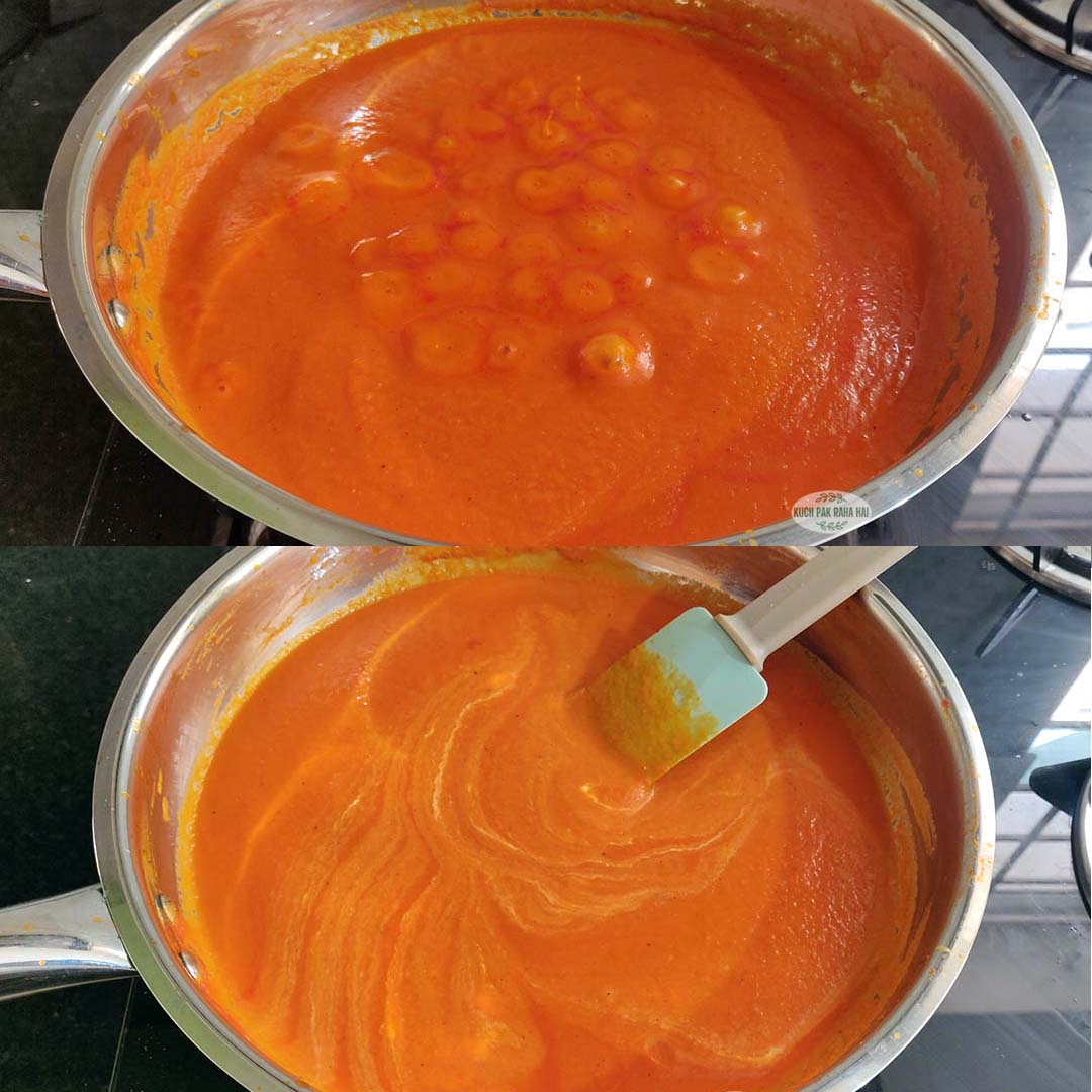 Tomato Soup simmering.