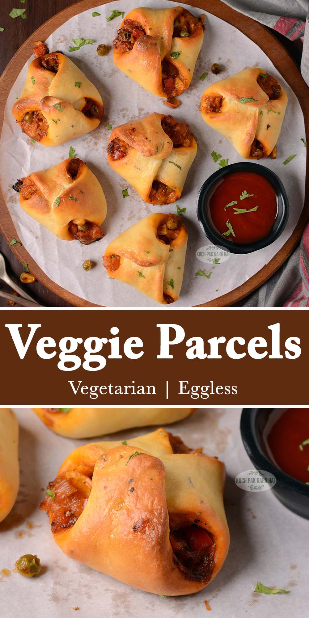 Vegetable Parcels side dish recipe.