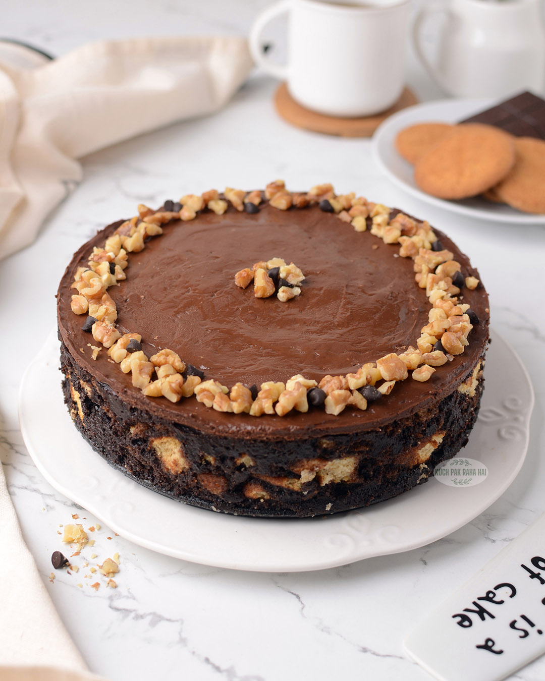 Queen Elizabeth chocolate biscuit cake recipe.