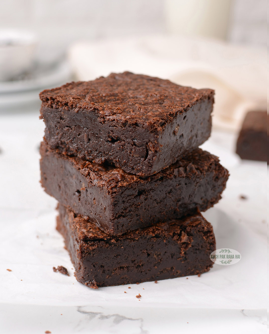 Air fryer brownies with no egg.