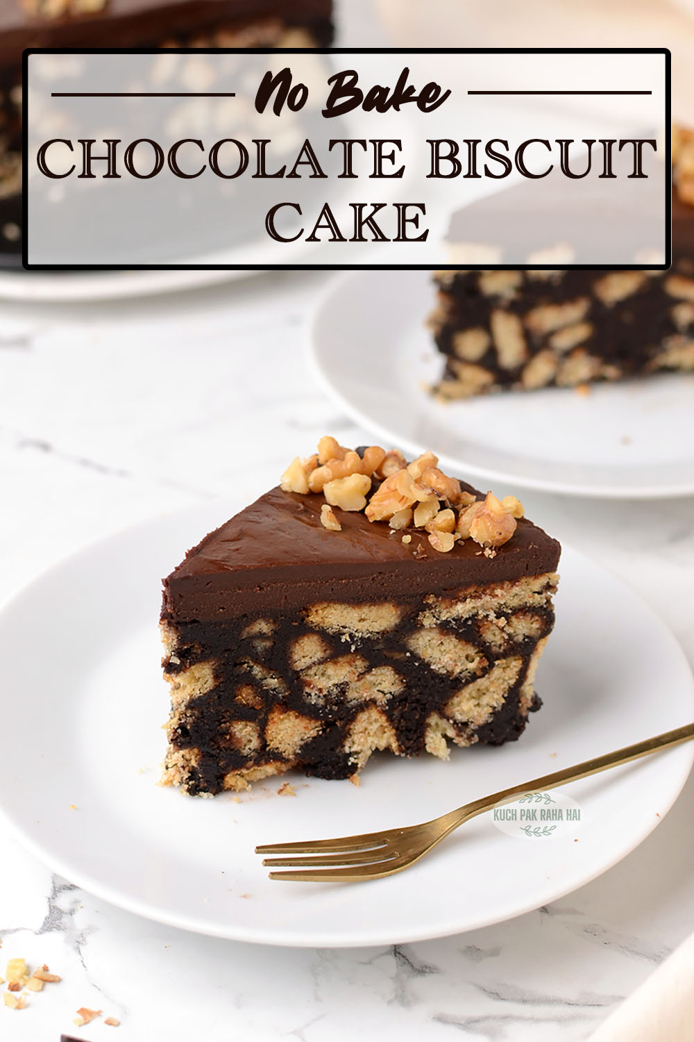 Easy no bake cake recipe.