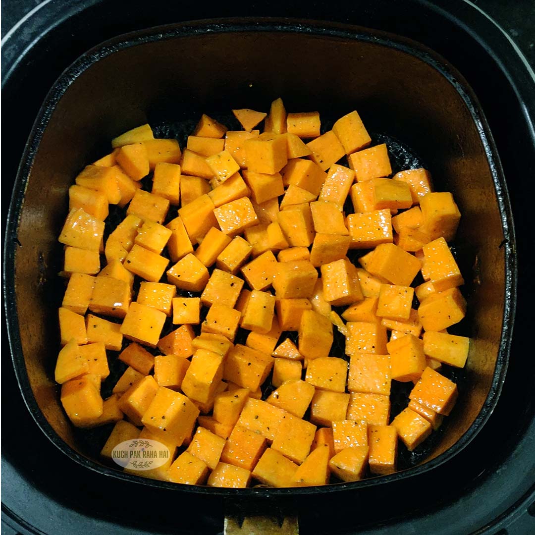 How to make sweet potatoes in air fryer.