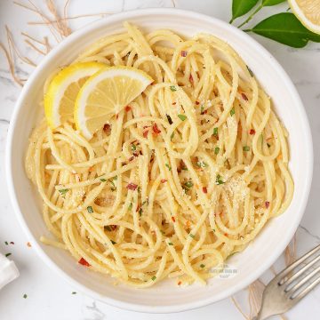 Lemon Garlic Butter Pasta