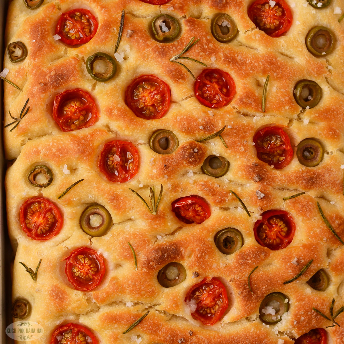 overnight focaccia recipe.