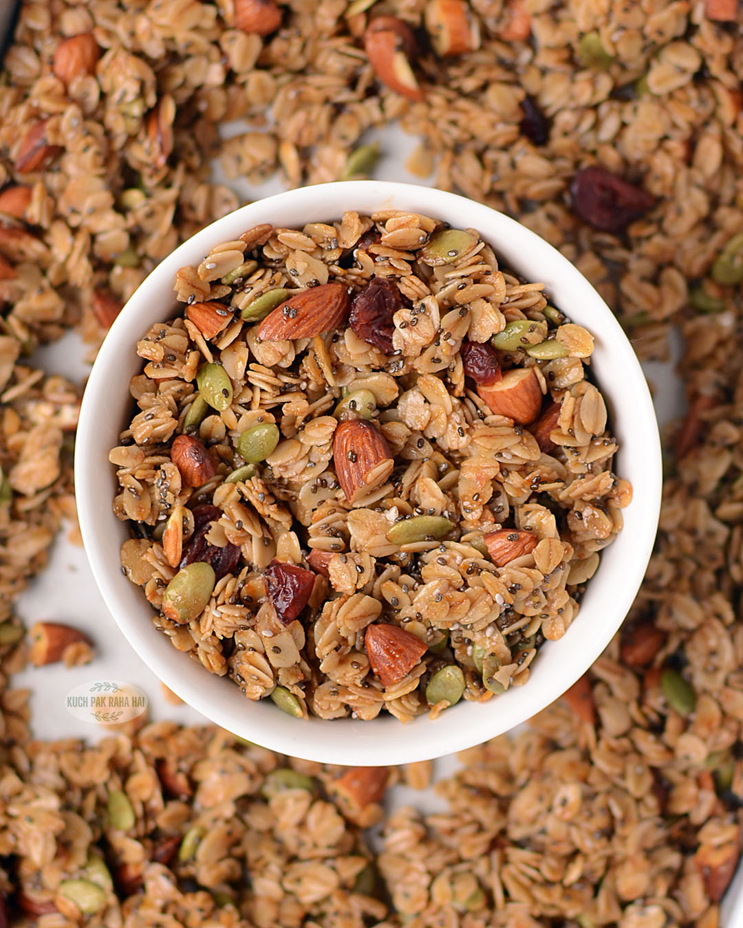 homemade healthy granola recipe.