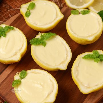 Lemon possets.